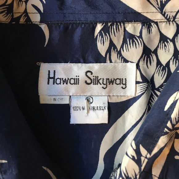 Silk Hawaiin Shirt - Hawaii Silkyway - Picture 2 of 2